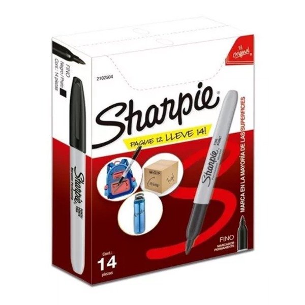 Producto - Marcador Permanente Sharpie Fino
