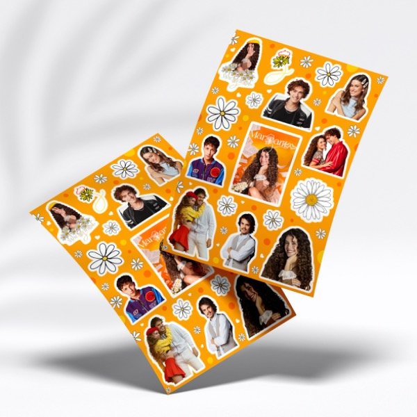 Producto - Planchitas de stickers troquelados
