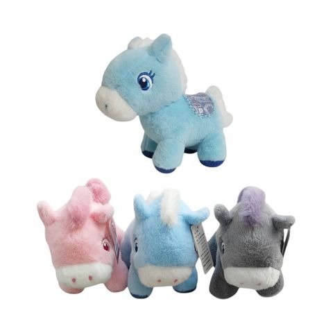 Producto - CABALLO PELUCHE 22CM X1 COLORES SURTIDOS
