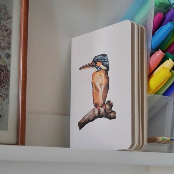 Producto - Cuaderno A6 MARTÍN PESCADOR