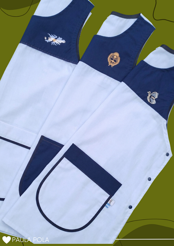 Producto - Blancos Pechera Azul