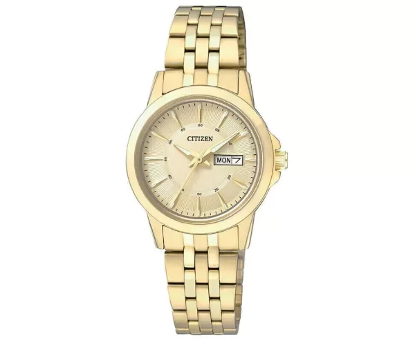 Producto - Reloj Citizen Analogico para Mujer - Modelo Quartz - EQ060359P