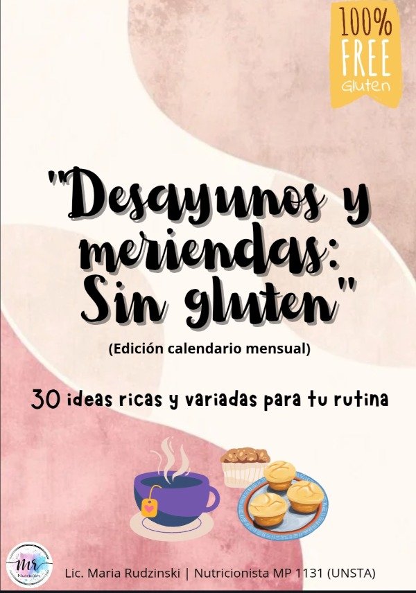 Producto - CALENDARIO DESAY/MERIEND FREE GLUTEN (TACC)