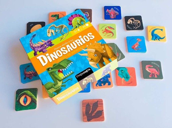 Producto - JUEGO DE MEMORIA - DINOSAURIOS