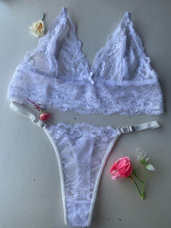 Producto - Bralet puntillas blanco