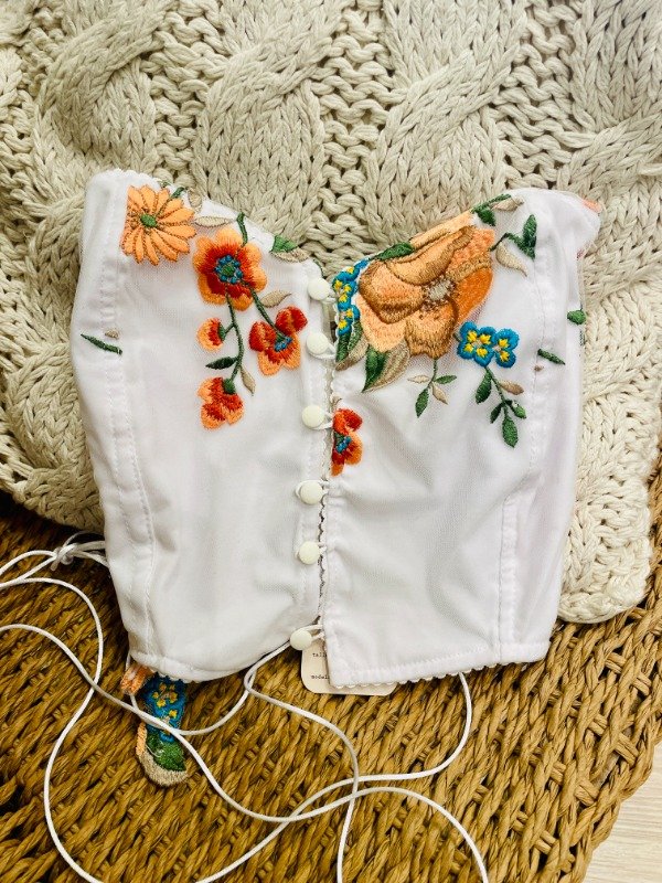 Producto - Corset Edén Naranja