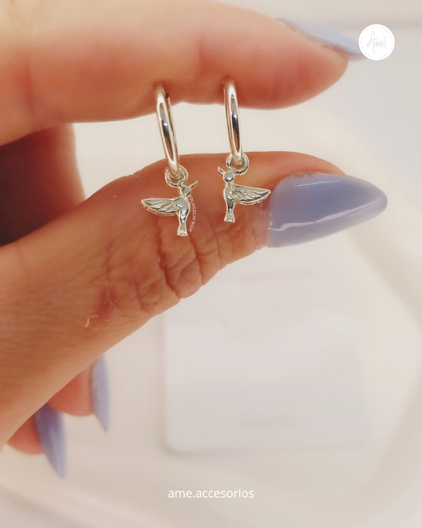 Producto - Argolla Colibrí mini