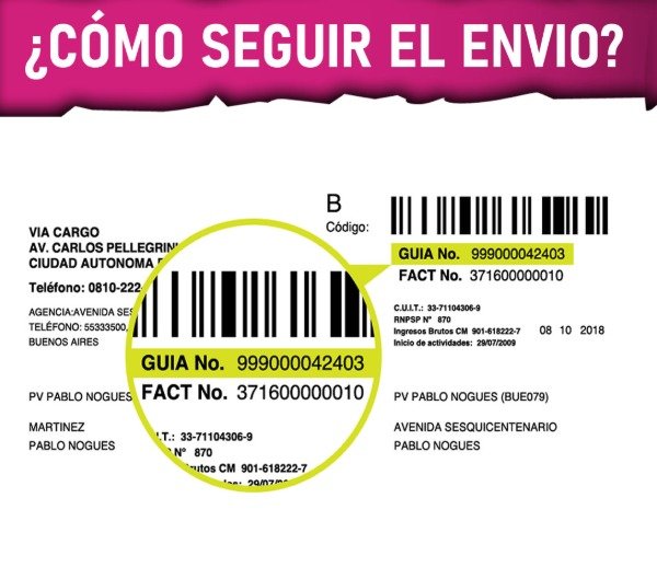 Producto - FORMAS DE ENVIO - 1