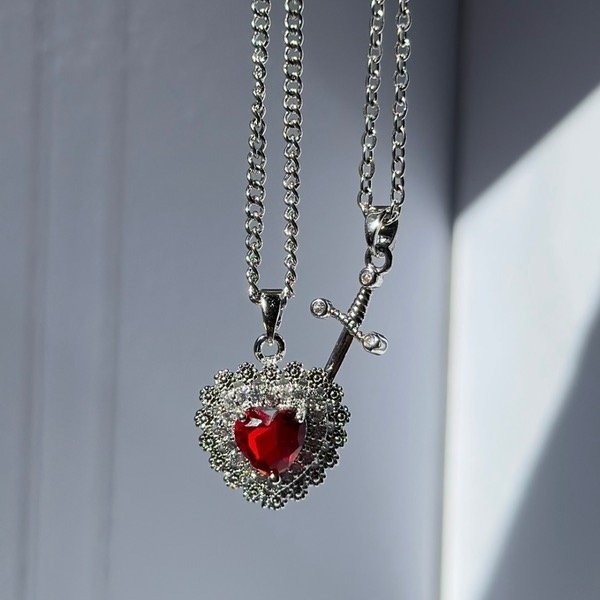 Producto - Collar Arthur's Heart Rojo