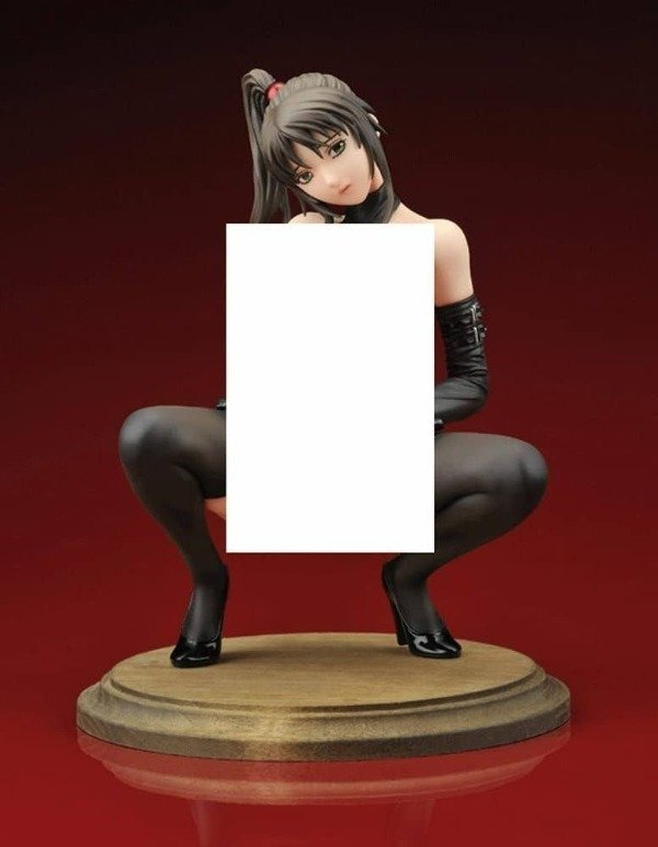 Producto - Figura Imari Kurumi Ecchi Bible Black(16 cm)
