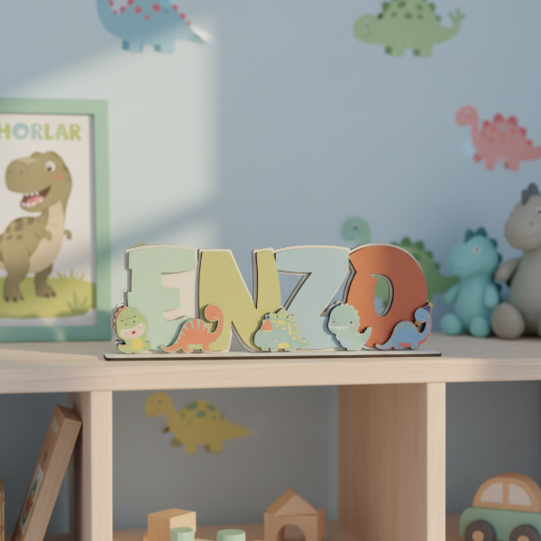 Producto - NOMBRE TEMÁTICO DINOSAURIOS