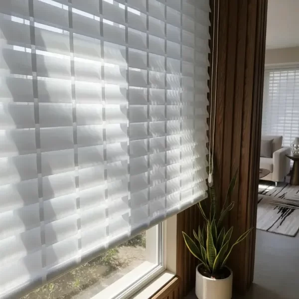 Producto - Cortina Roller Doble Tela 100X200 cm Premium