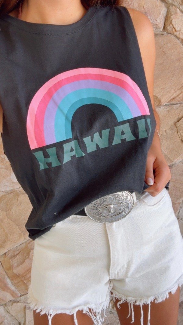 Producto - SUDADERA CORTA HAWAI (NEGRA)