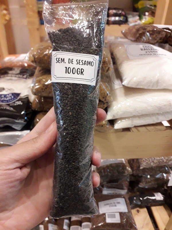 Producto - Semillas de sesamo negro 100gr