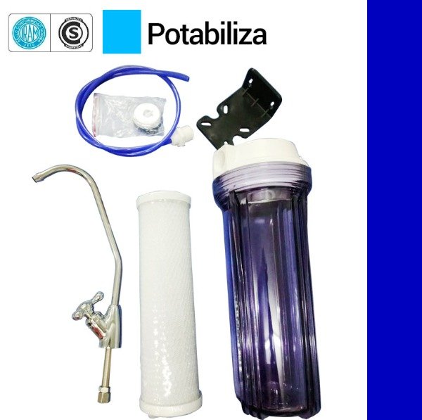 Producto - PURIFICADOR BAJOMESADA CROMO C/CERAMICO