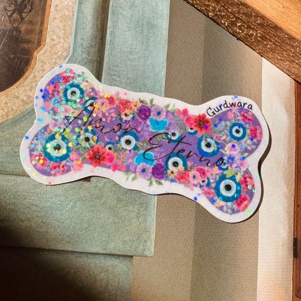 Producto - Sticker Amor Eterno Laminado