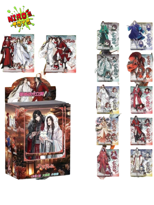 Producto - Figuras de acrílico set x12 (Grandes) - Figura El oficial del cielo - Nirostoys