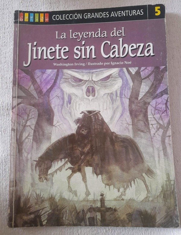 Producto - La Leyenda Del Jinete Sin Cabeza - Grandes Aventuras Genios #5