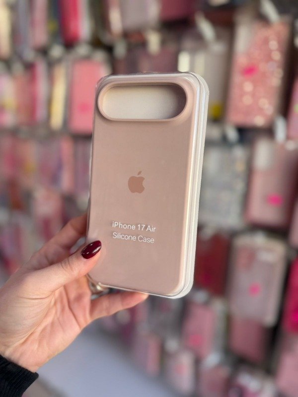 Producto - Silicone case Iphone 17 air nude blush