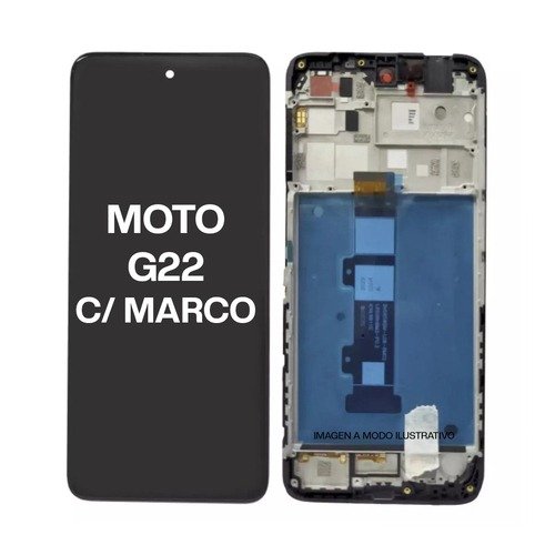 Producto - Modulo Motorola G22 Con Marco