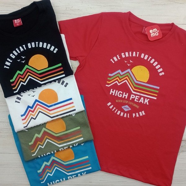 Producto - Remera de varon manga corta High peak