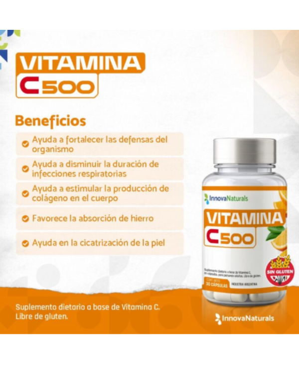 Producto - Vitamina C 500mg - 1
