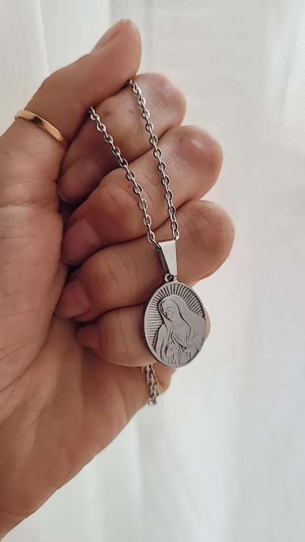 Producto - Gargantilla Virgen de Guadalupe AQ - 1