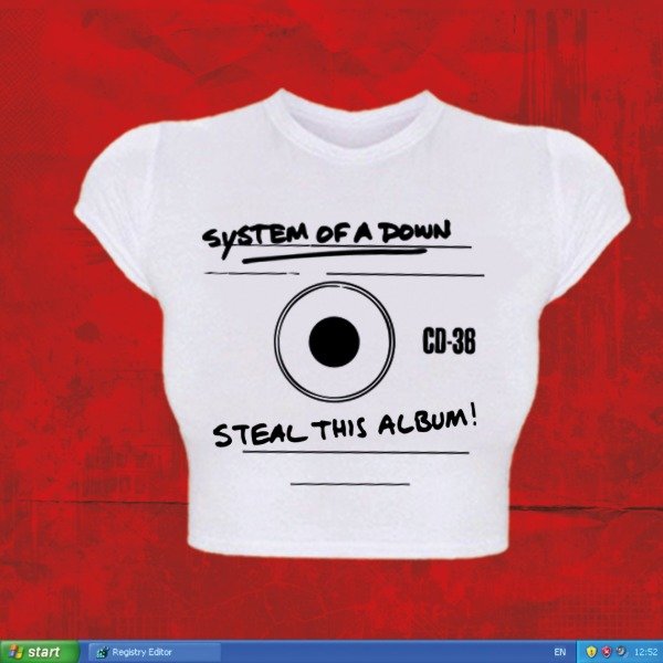 Producto - Steal this album! - baby tee