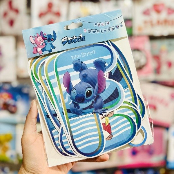 Producto - Banderín Stitch Feliz Cumpleaños