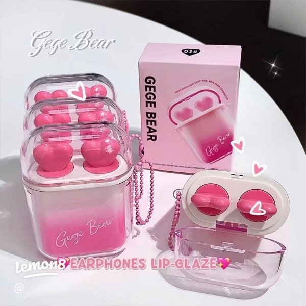 Producto - Set de 2 labiales Gege Bear Earphone