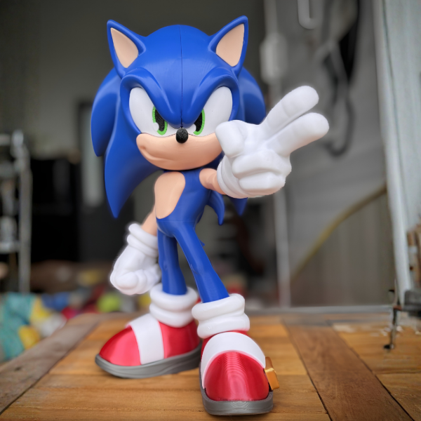 Producto - Figura Coleccionable Sonic The Hedgehog - Impresión 3D