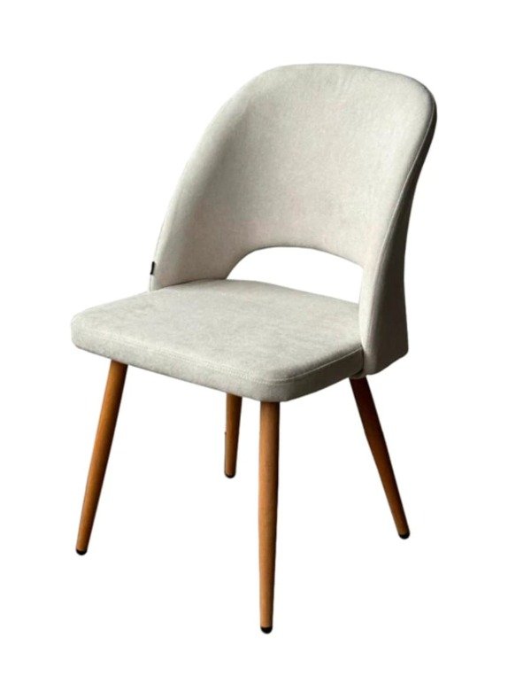 Producto - Silla Lotus Chenille base natural