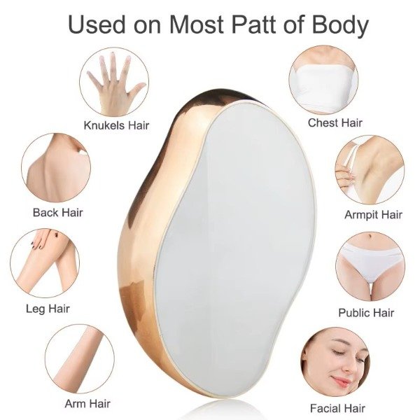 Producto - Removedor de vello de cristal / piedra depiladora - Skora Beauty