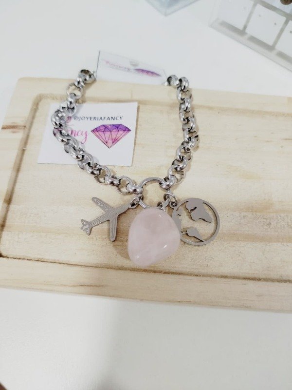 Producto - Pulsera Viaje rosa