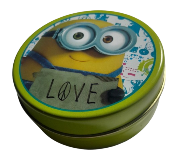 Producto - Lata litografiada Multiuso Con Licencia Minions Bob