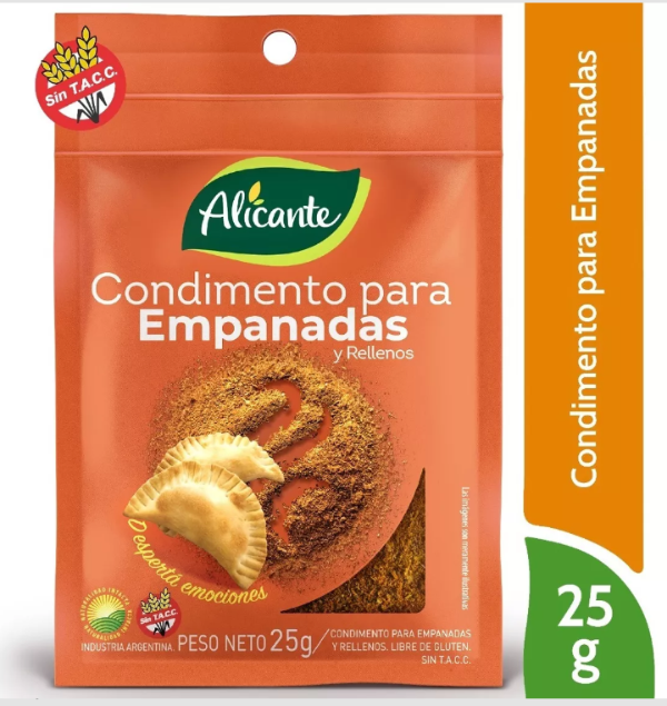Producto - Condimento para Empanadas y Rellenos Alicante