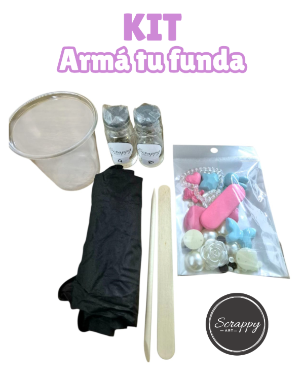 Producto - Kit Scrappy Funda Charms - Cute