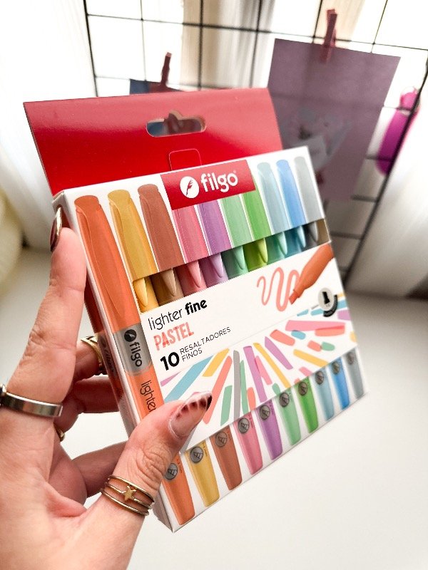 Producto - Resaltadores Filgo Finos x10