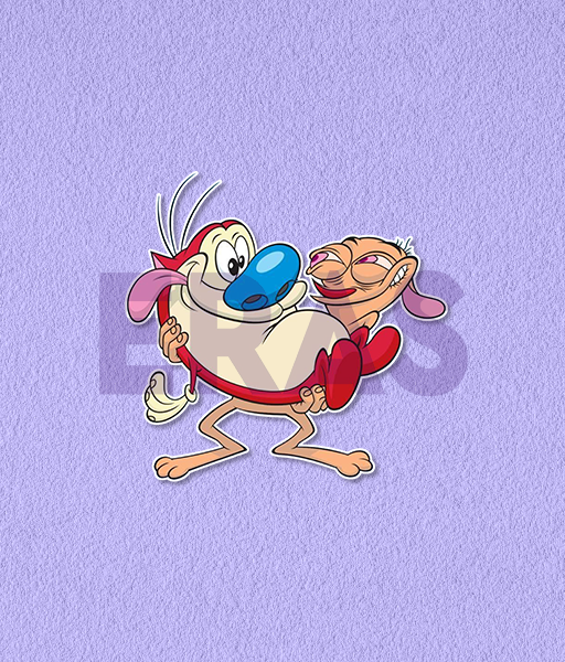 Producto - STICKERS UV - REM Y STIMPY