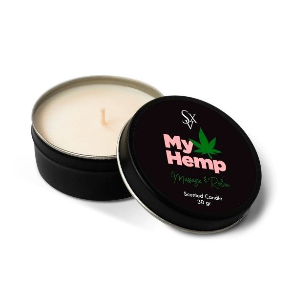Producto - VELA PARA MASAJES MY HEMP CBD - SEXITIVE