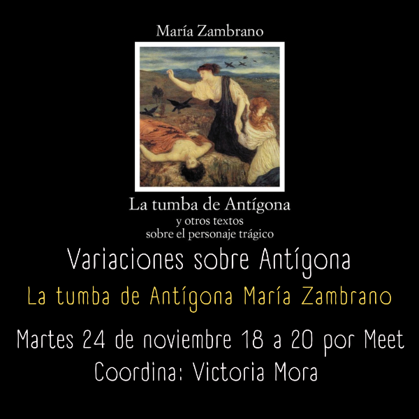 Producto - Variaciones sobre Antígona. María Zambrano