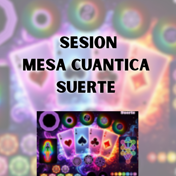 Producto - SESIÓN MESA SUERTE
