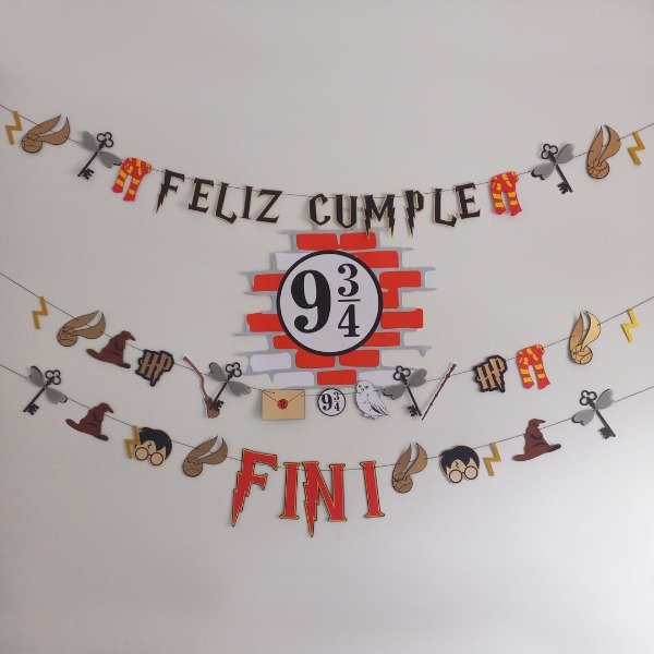 Producto - Guirnalda tipográfica Harry Potter