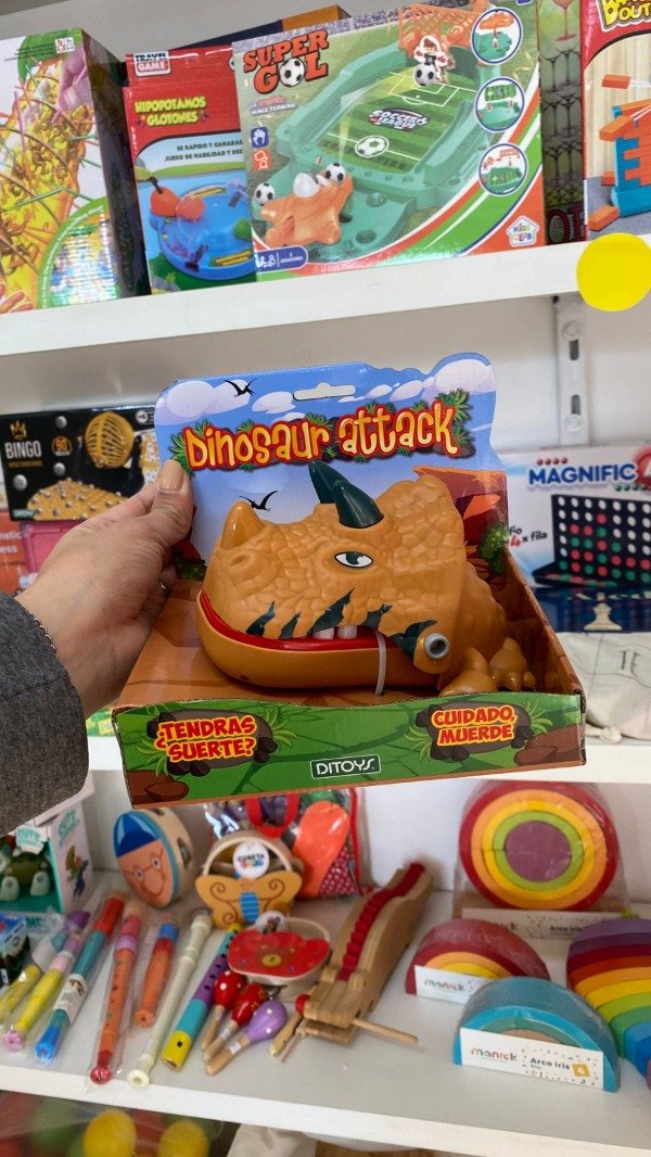 Producto - Dinosaurio mordedor- Wi