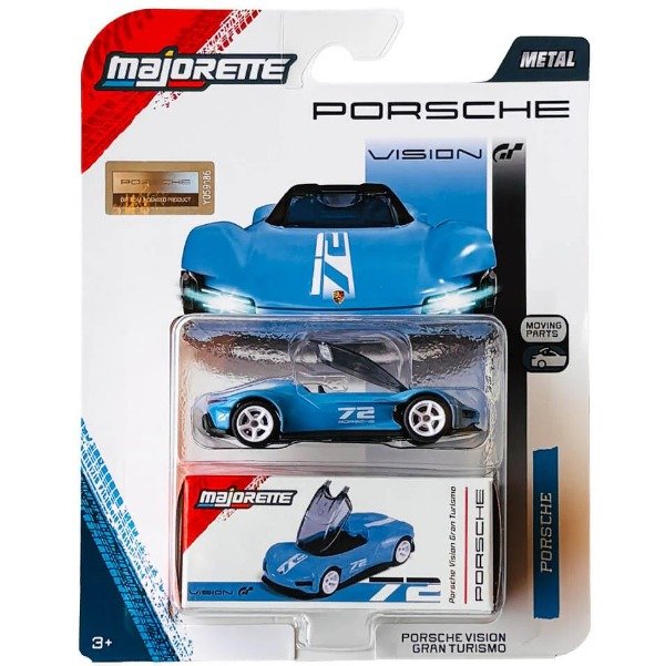 Producto - Majorette Porsche Vision Moving Parts Gran Turismo Blue