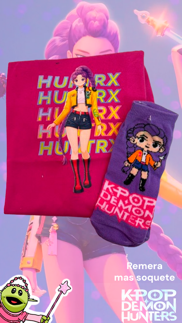 Producto - Guerreras K-pop remera mas medias 3
