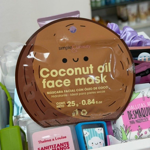 Producto - Coconut oil - Mascara facial