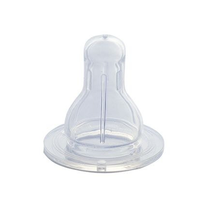 Producto - 4037 TETINA P/MAMADERA SILICONA - FLUJO MEDIO -   EN BLISTER
