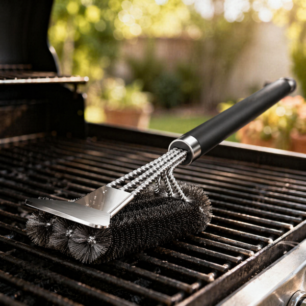 Producto - Cepillo para parrilla con mango