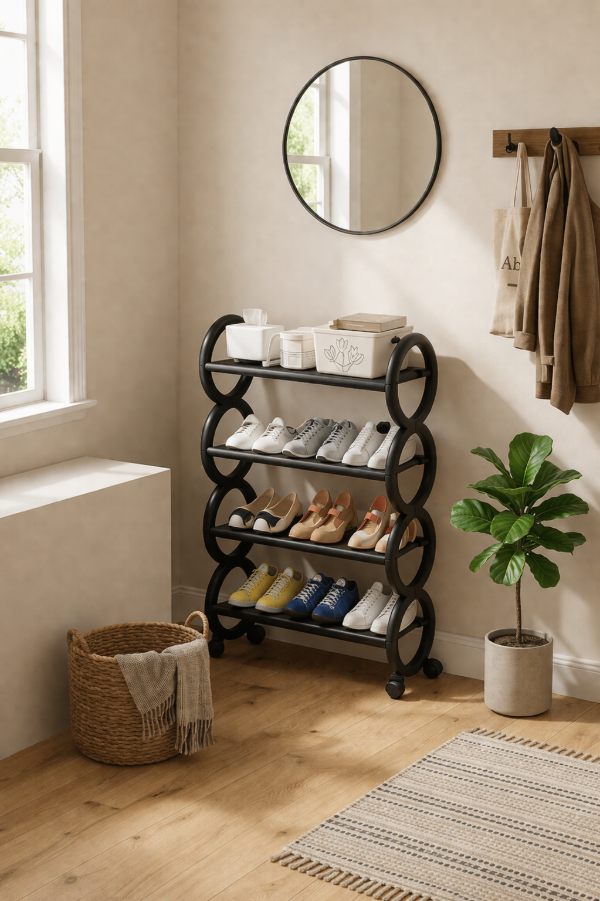 Producto - Organizador para Zapatos Diseño Círculos